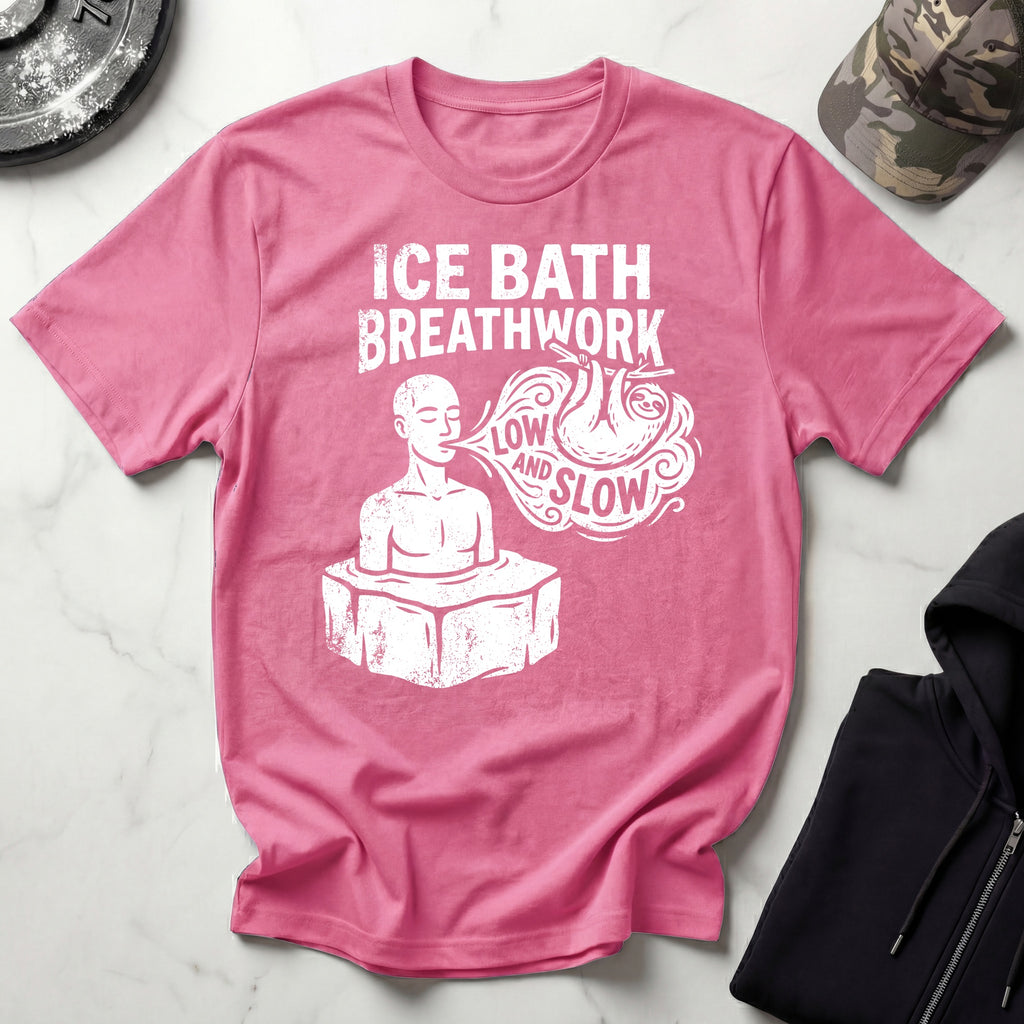 Ice Bath Breathwork Vintage Gym T-Shirt