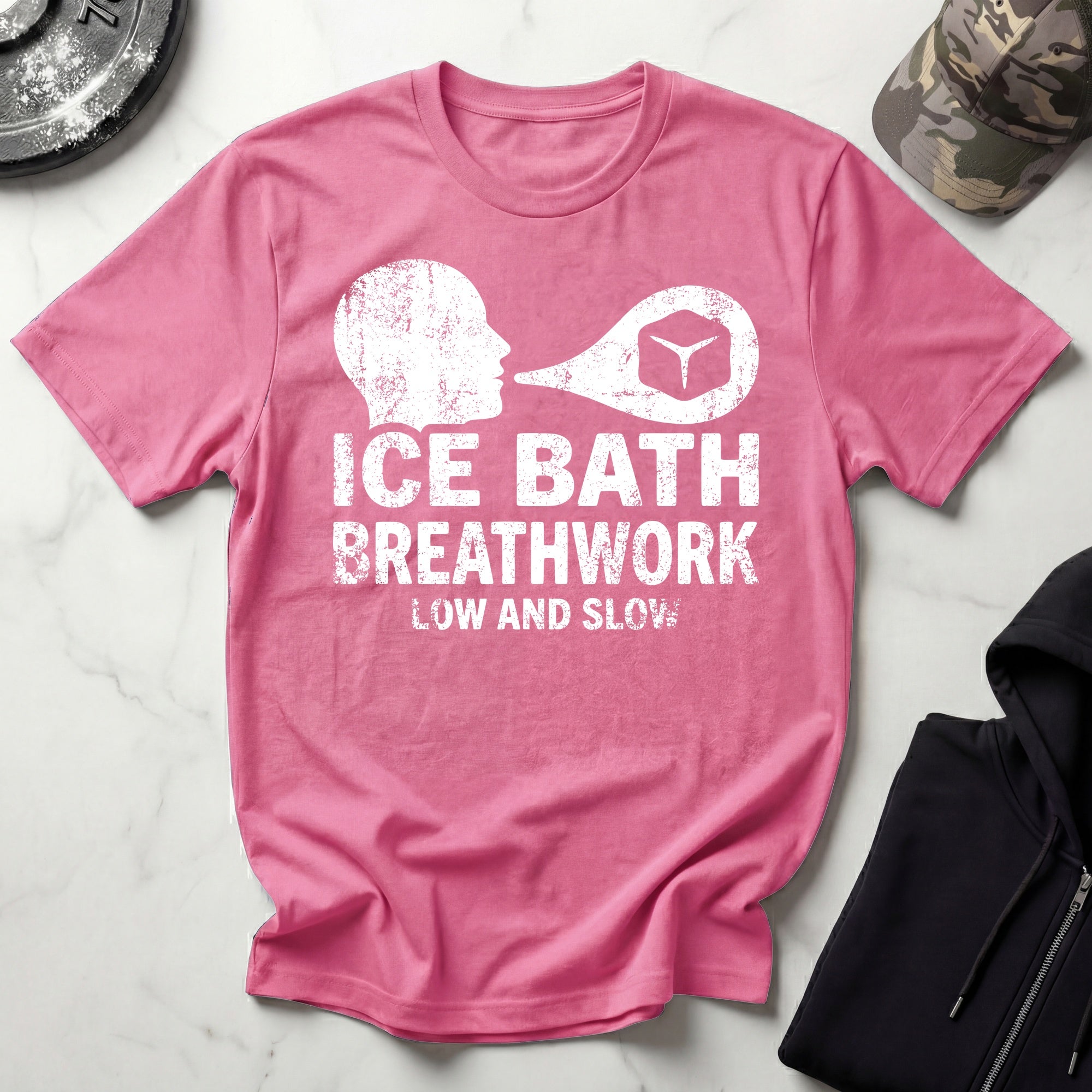Ice Bath Breathing Vintage Gym T-Shirt