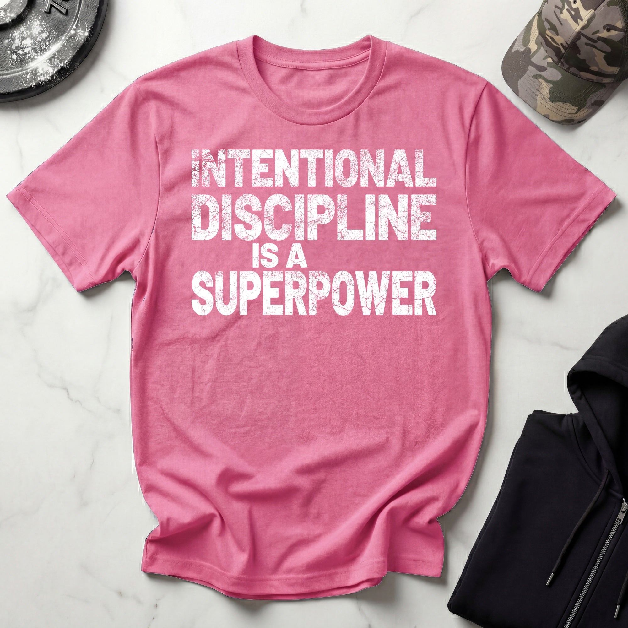 Intentional Discipline Is A Superpower Gym T-Shirt