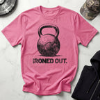 Ironed Out Kettlebell Retro Gym T-Shirt