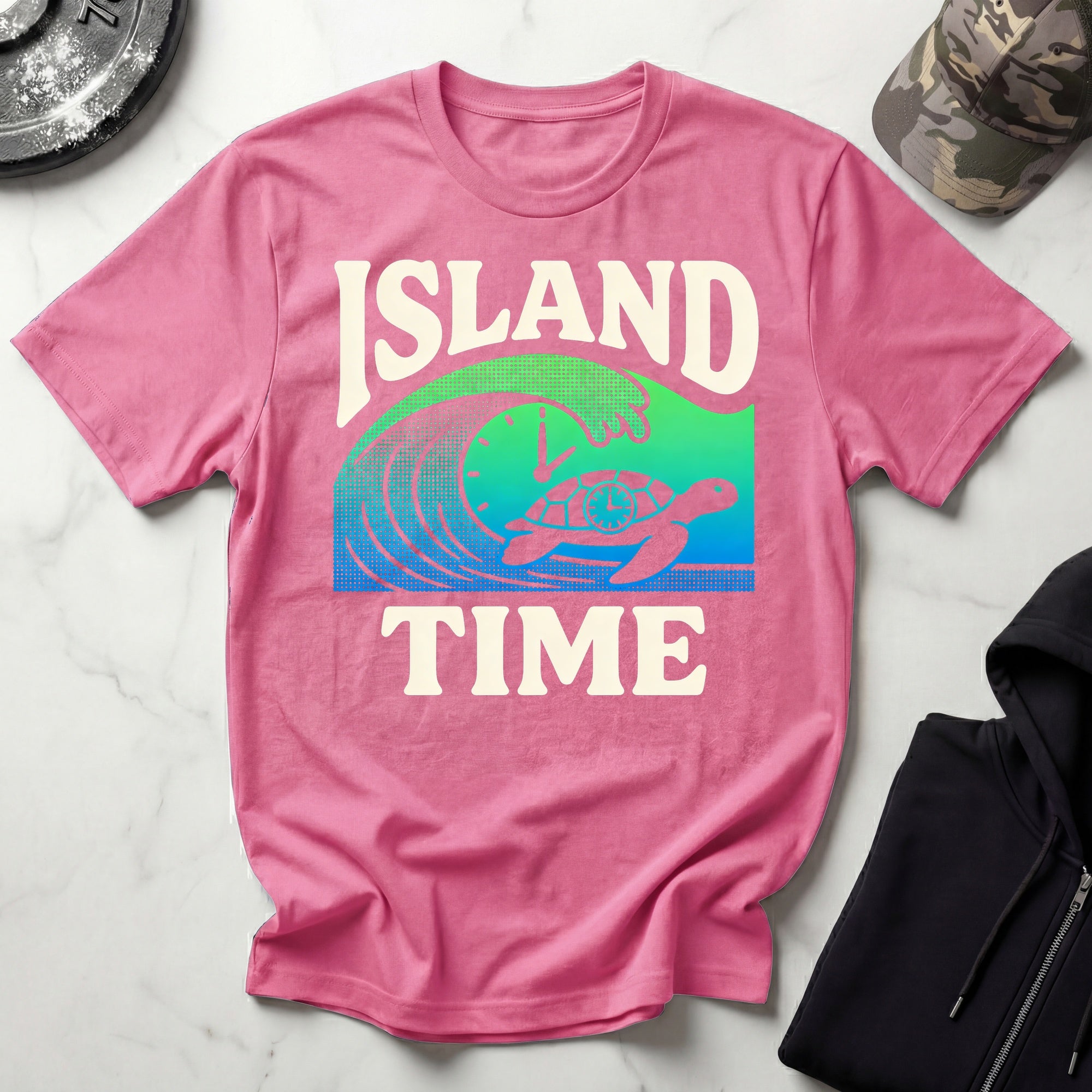 Island Time Graphic Gym T-Shirt