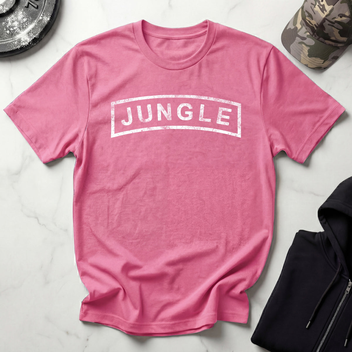 Jungle Grunge Retro Gym T-Shirt