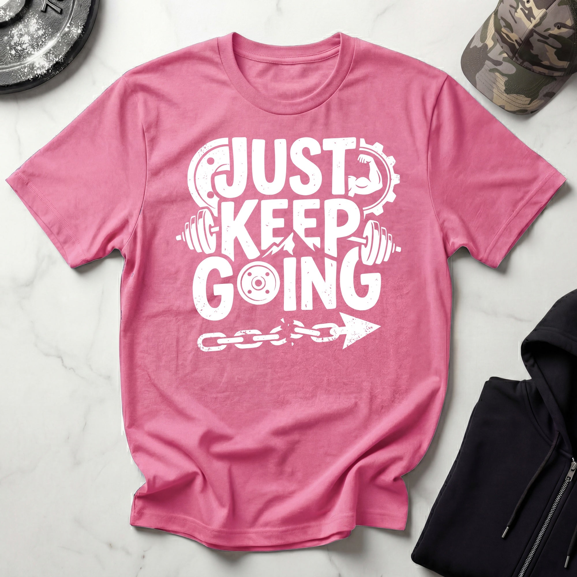Just Keep Going Traning T-Shirt
