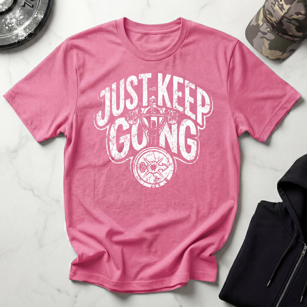 Keep Going Retro Gym T-Shirt