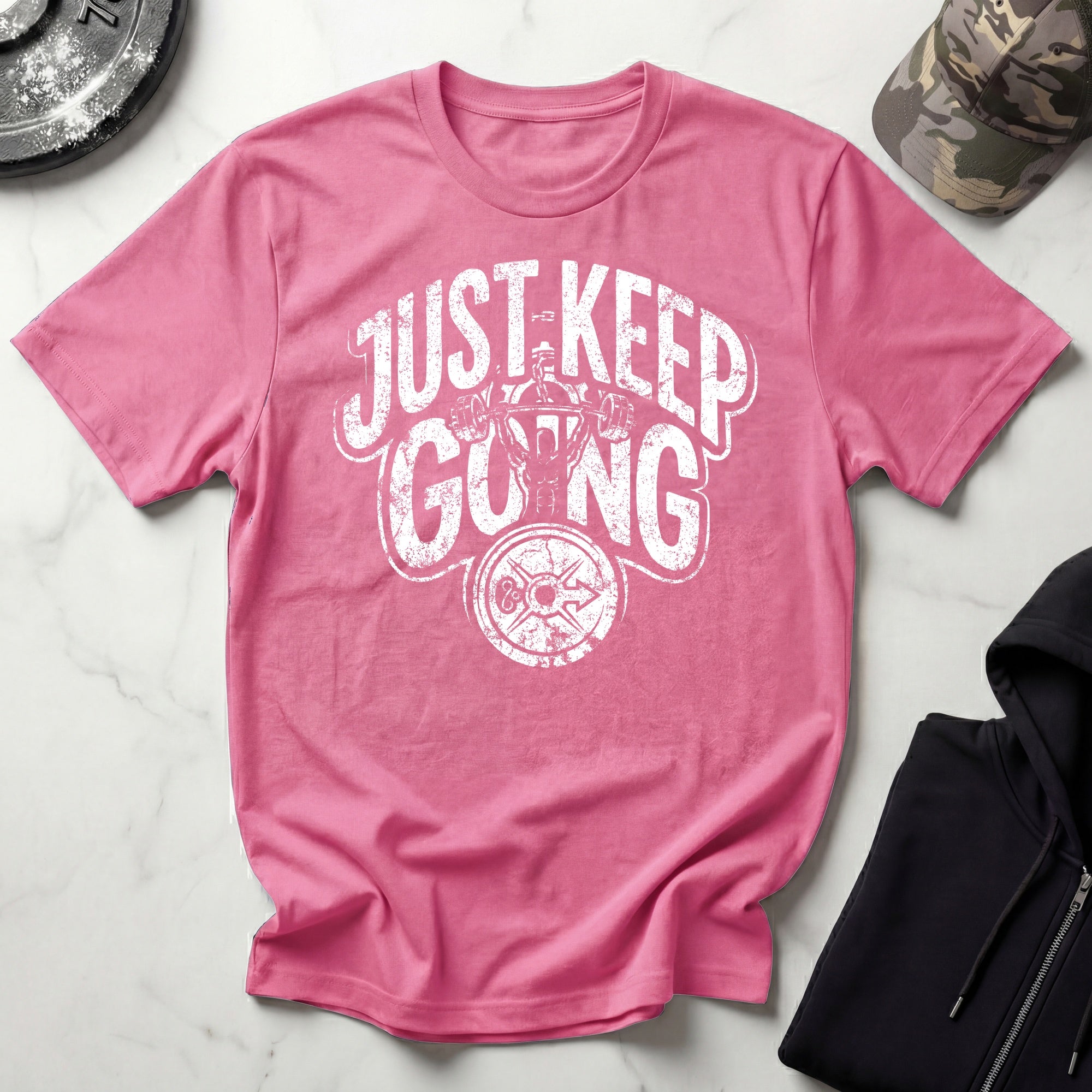 Keep Going Retro Gym T-Shirt