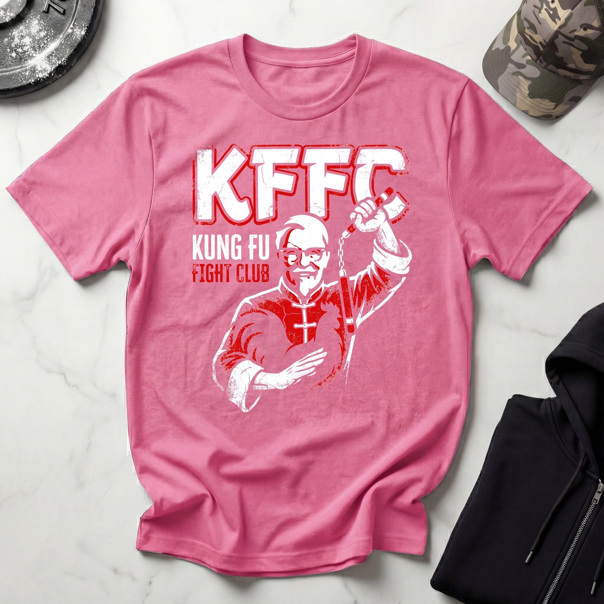 Kung Fu Fight Club Vintage Gym T-Shirt