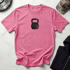 Kettlebell Grunge Retro Gym T-Shirt