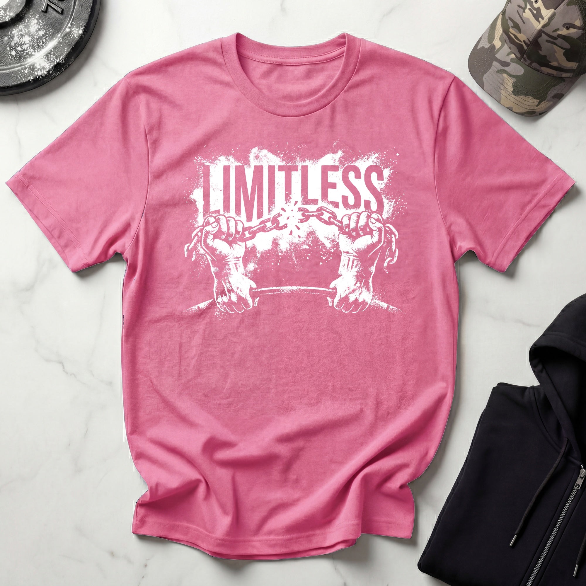 Limitless Chain Train Vintage Gym T-Shirt