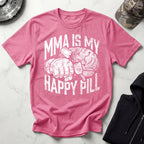 MMA Is My Happy Pill Vintage Gym T-Shirt
