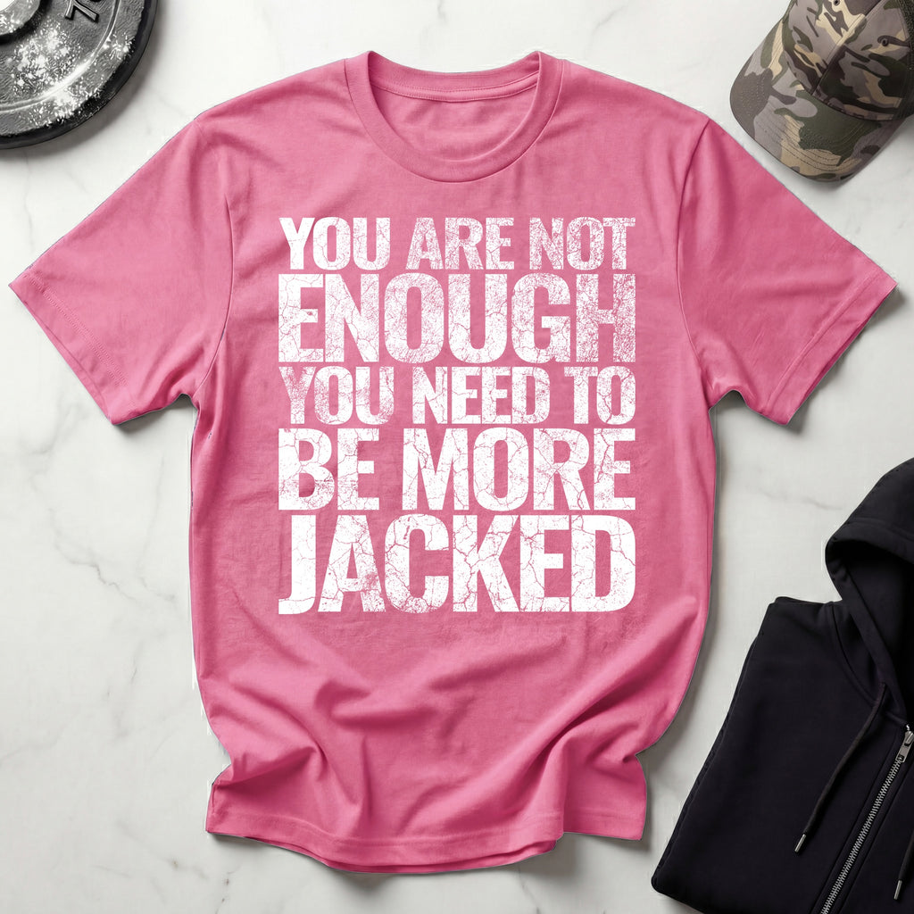 More Jacked Grunge Graphic Gym T-Shirt