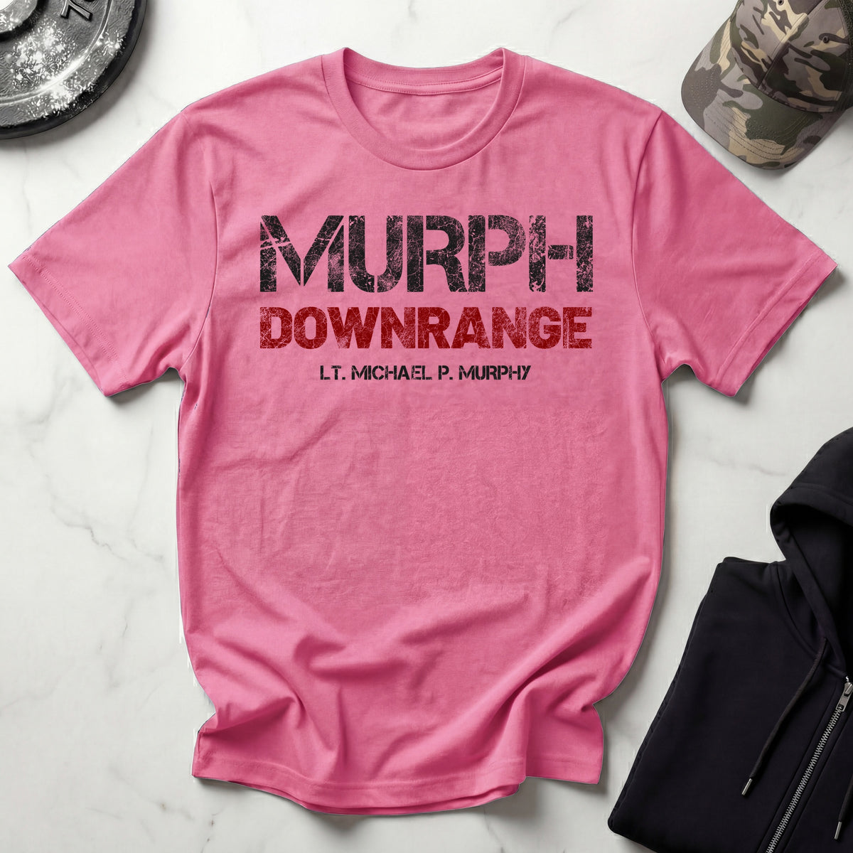 Murph Downrange Grunge Vintage Gym T-Shirt