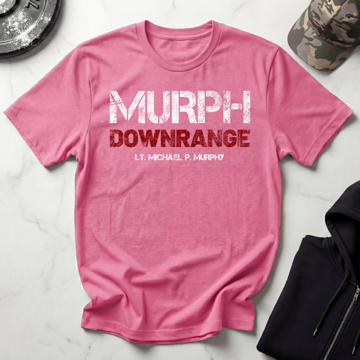 Murph Downrange Grunge Gym T-Shirt