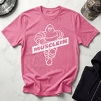 Musclein Man Graphic Vintage Gym T-Shirt
