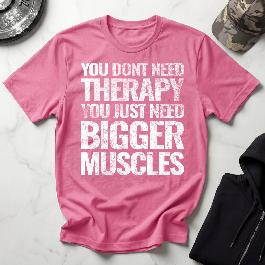 Muscle Therapy Grunge Graphic Gym T-Shirt