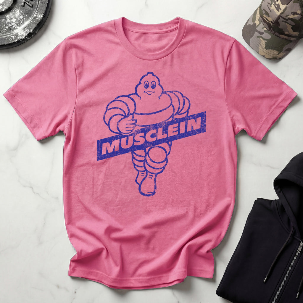 Musclin Man Graphic Vintage Gym T-Shirt