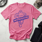 Musclin Man Graphic Vintage Gym T-Shirt