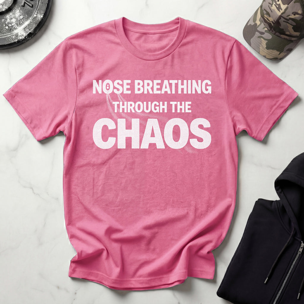 Breathwork Nose Breathe Chaos Gym T-Shirt