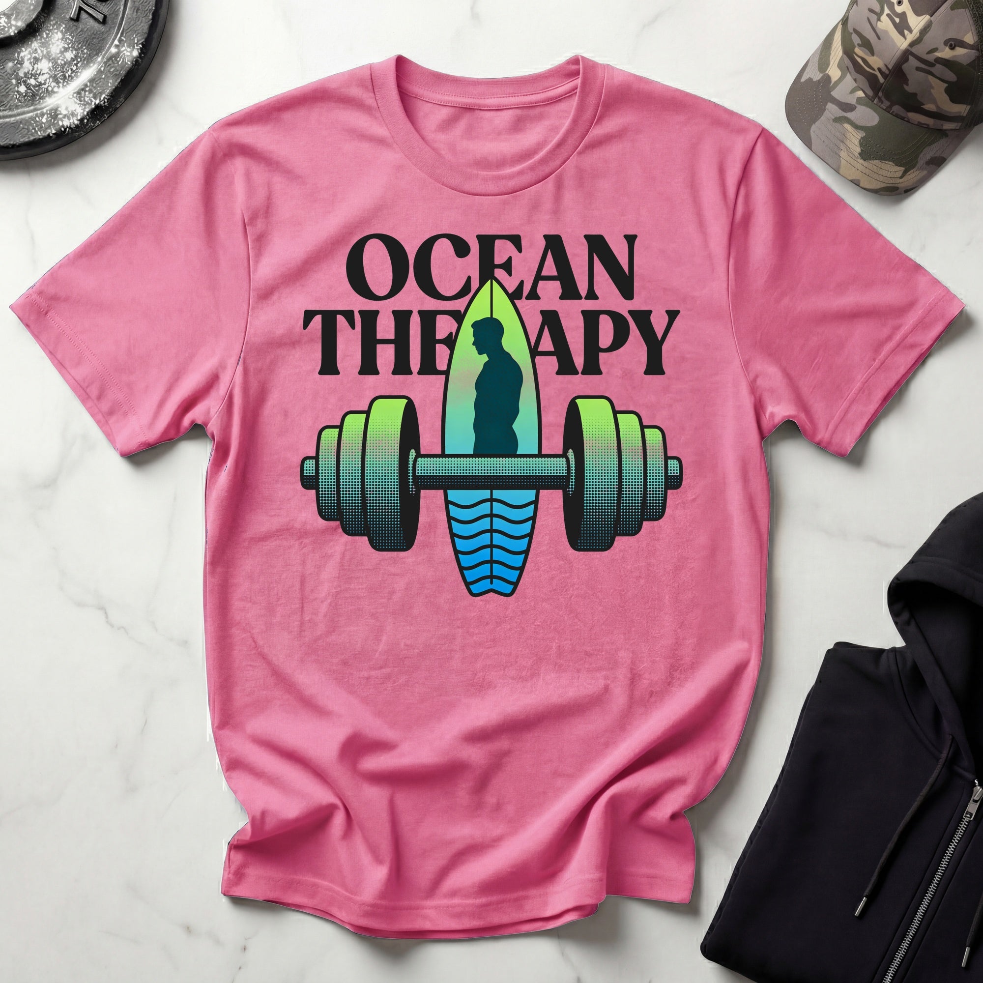 Surf Ocean Therapy Gym T-Shirt