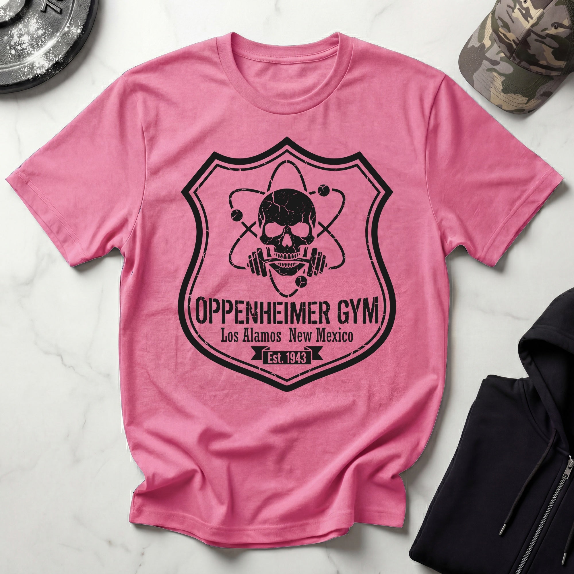 Oppenheimer Nuke Explosive Vintage Insignia Gym Tee