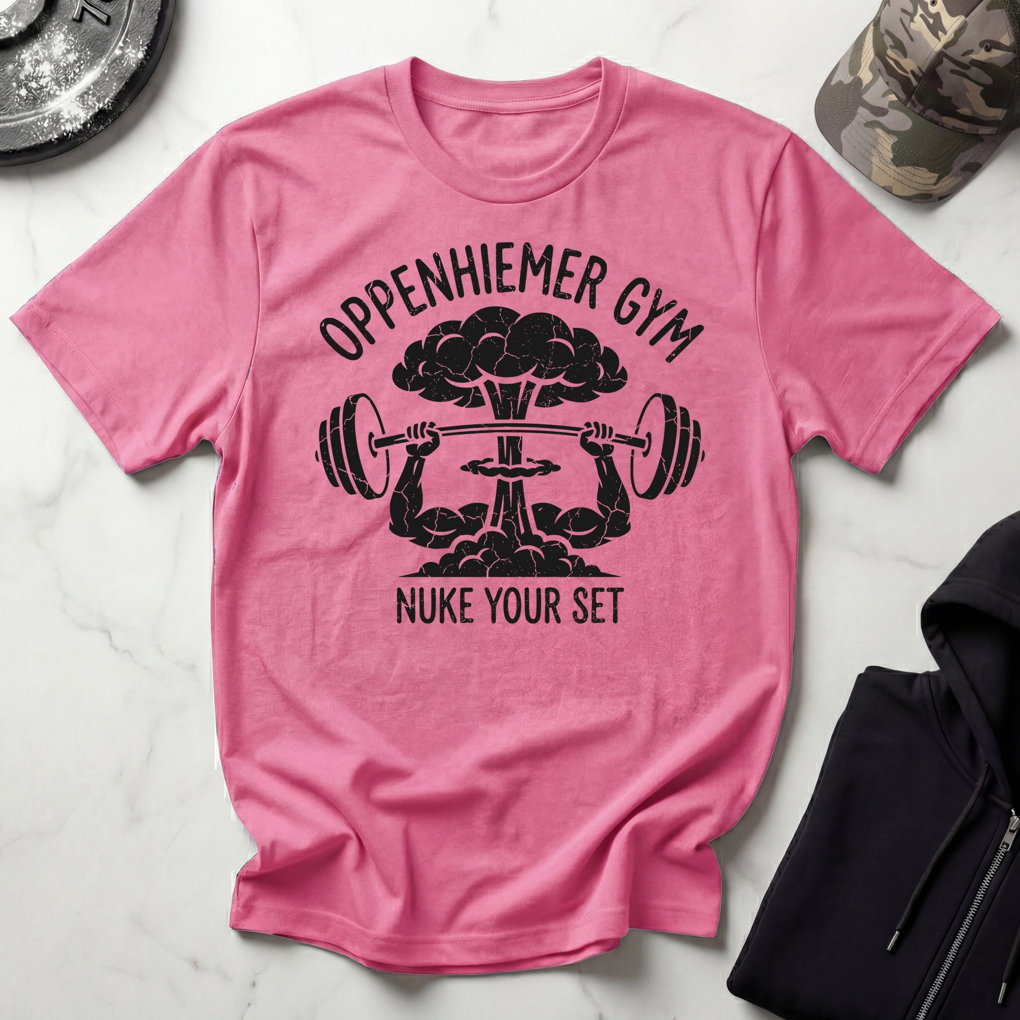 Oppenheimer Nuke Science Vintage Insignia Gym Tee