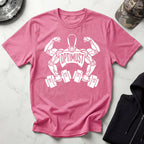 Optimust Weightlifter Robot Gym T-Shirt