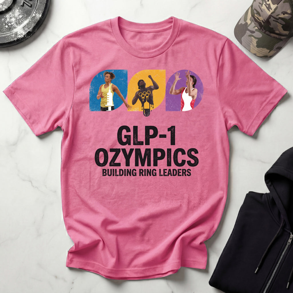 GLP-1 Ozympics Graphic Gym T-Shirt