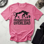 Progressive Overload Graphic Vintage Gym T-Shirt