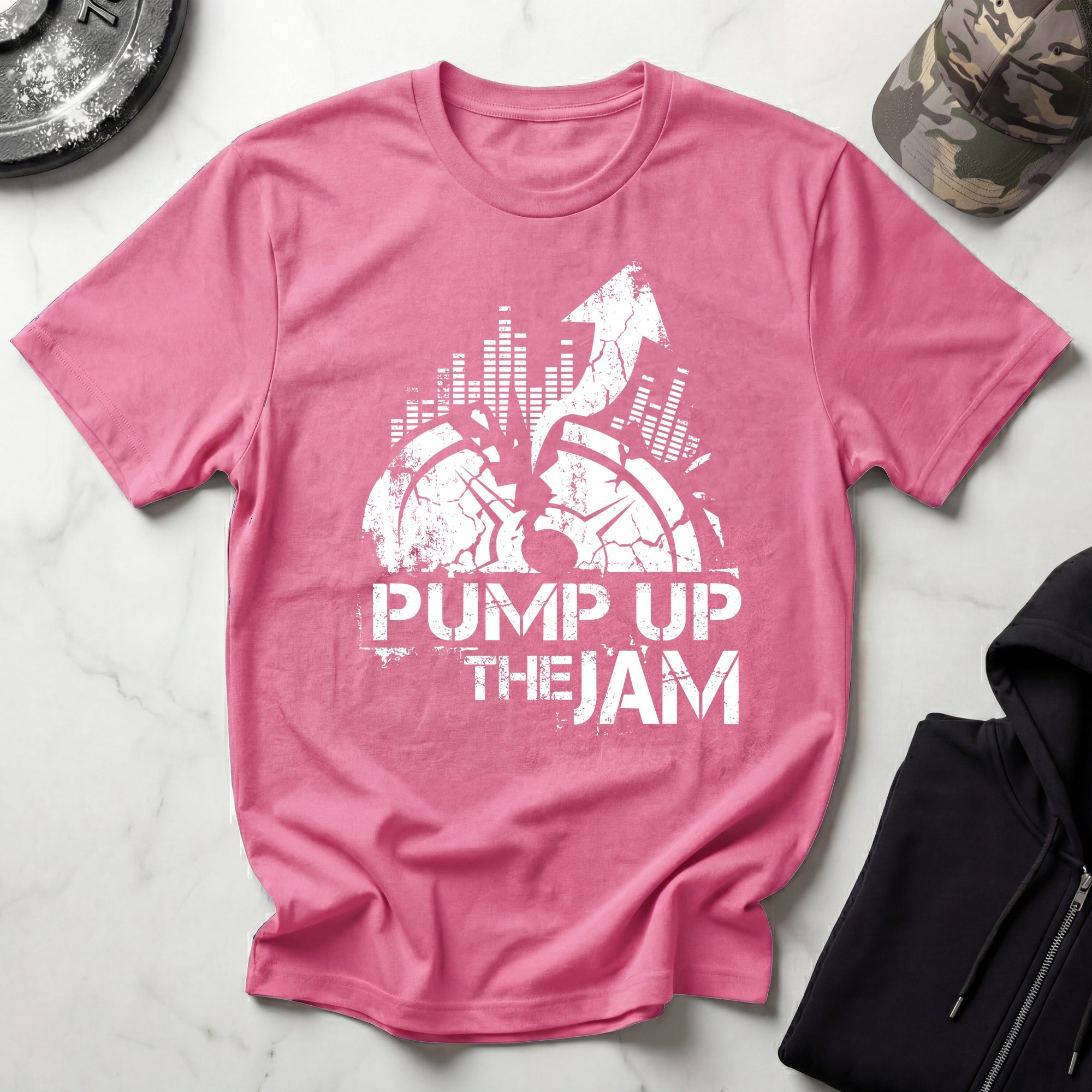 Pump Up Retro Gym Tee-Shirt