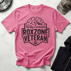 Roxzone Veteran Brain Graphic Dark Gym T-Shirt