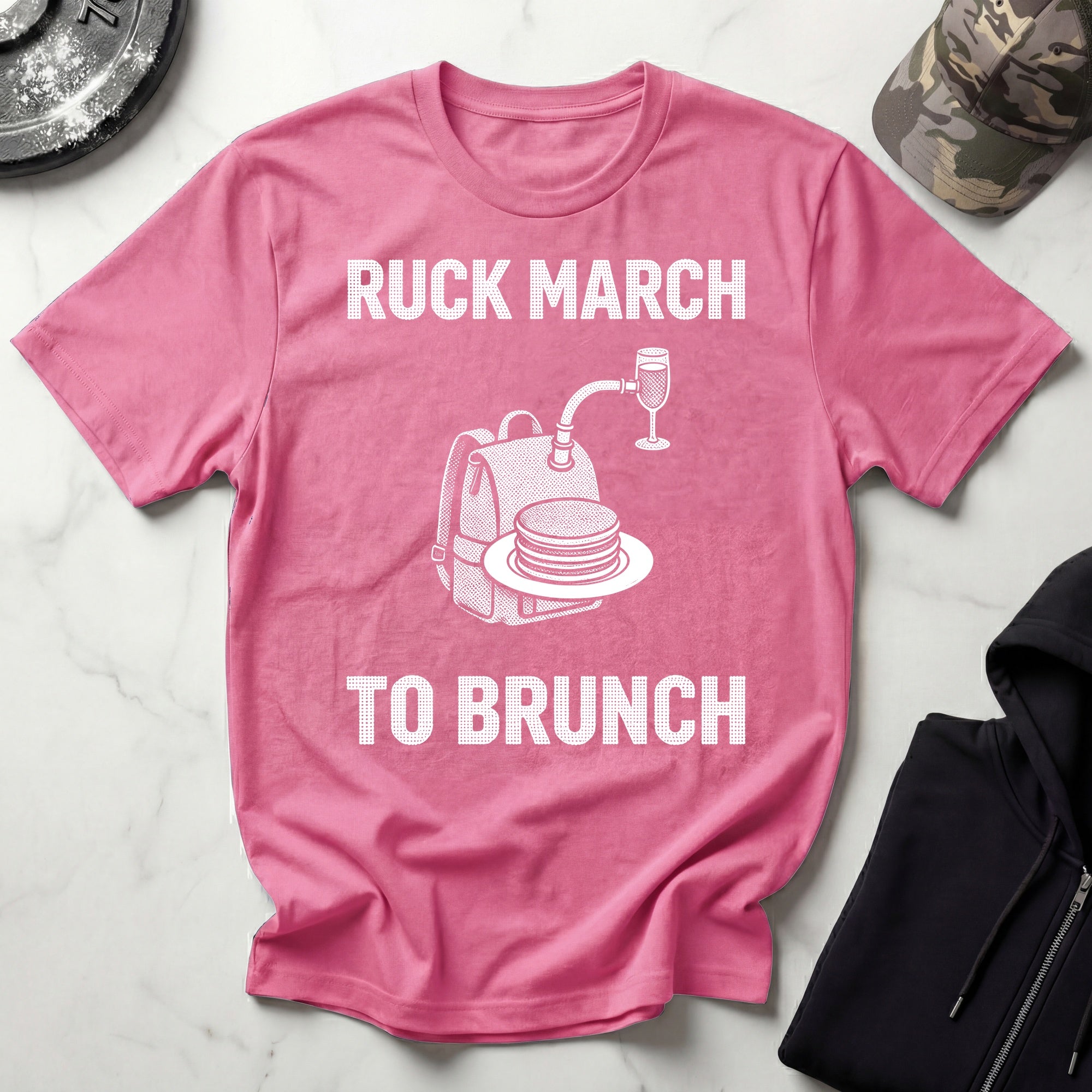 Ruck March To Brunch Gym T-Shirt
