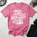 Ruck March To Brunch Retro Gym T-Shirt