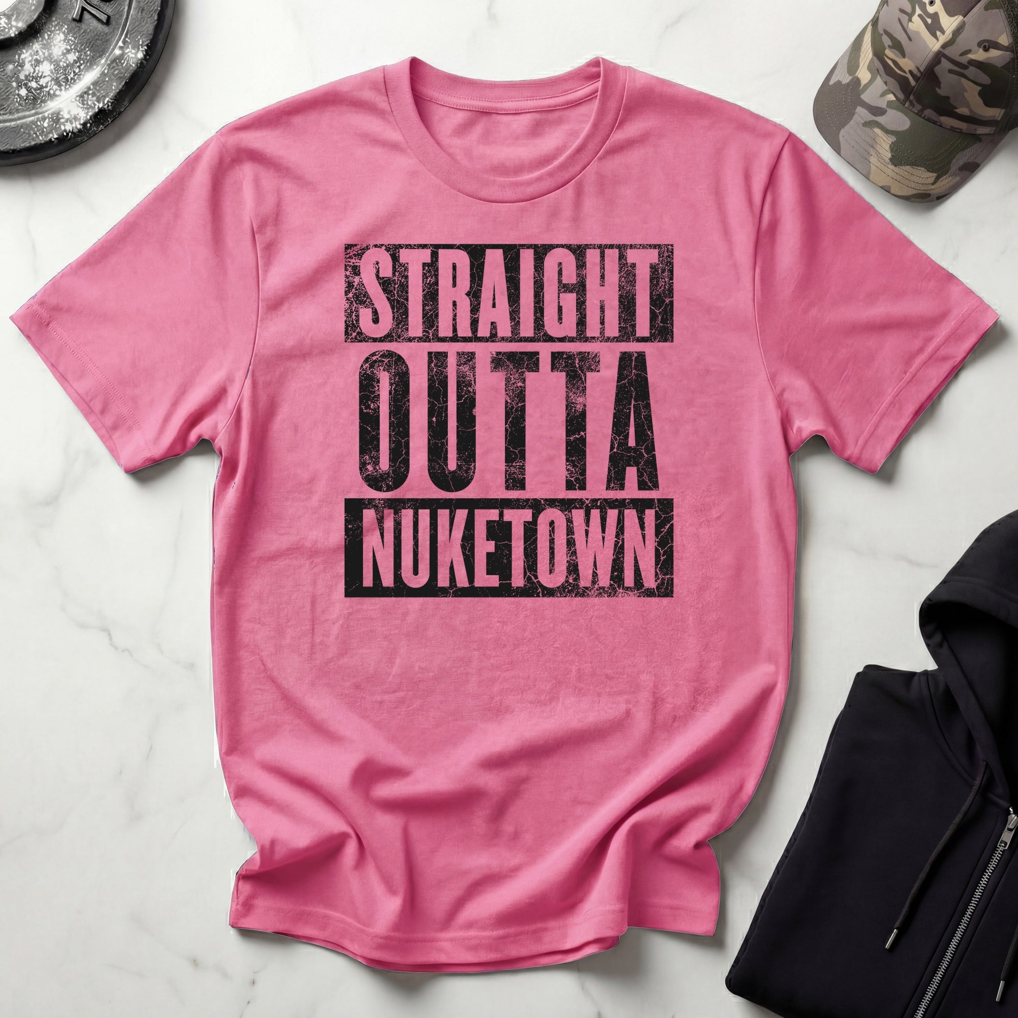 Straight Outta NukeTown Black Ops Gym T-Shirt