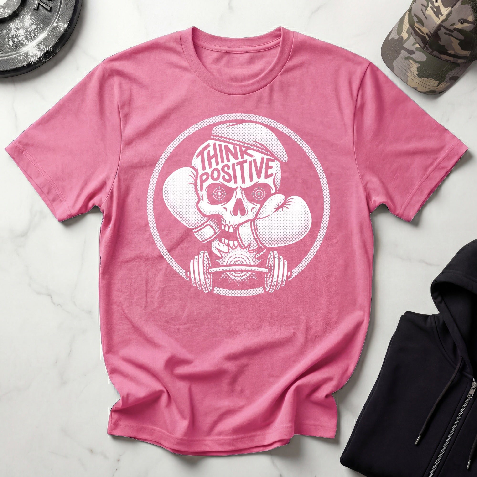 Think Positive Boxing Mindset Gym T-Shirt