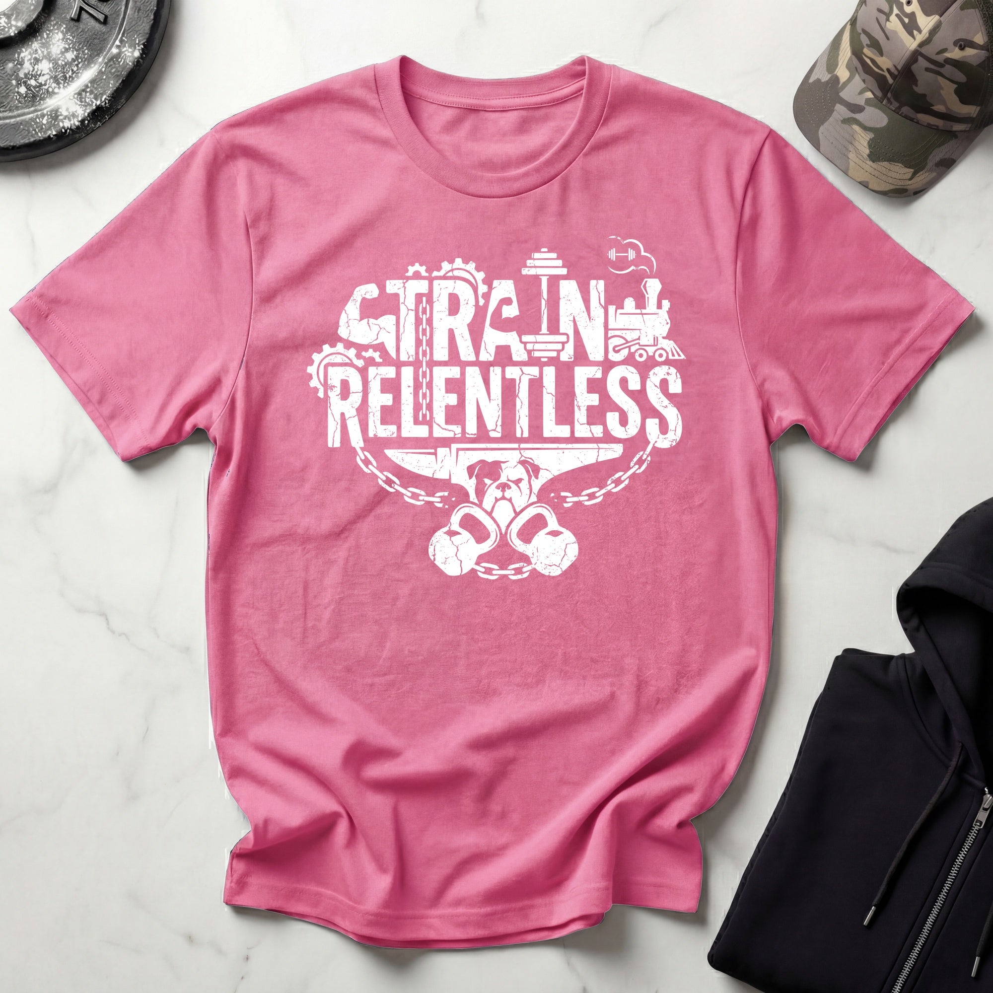 Train Relentless Vintage Gym T-Shirt