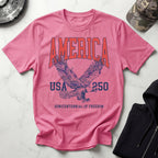 America USA 250 Vintage Gym T-Shirt