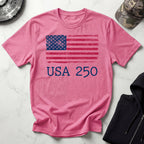 USA 250 Freedom Flag Vintage Gym T-Shirt