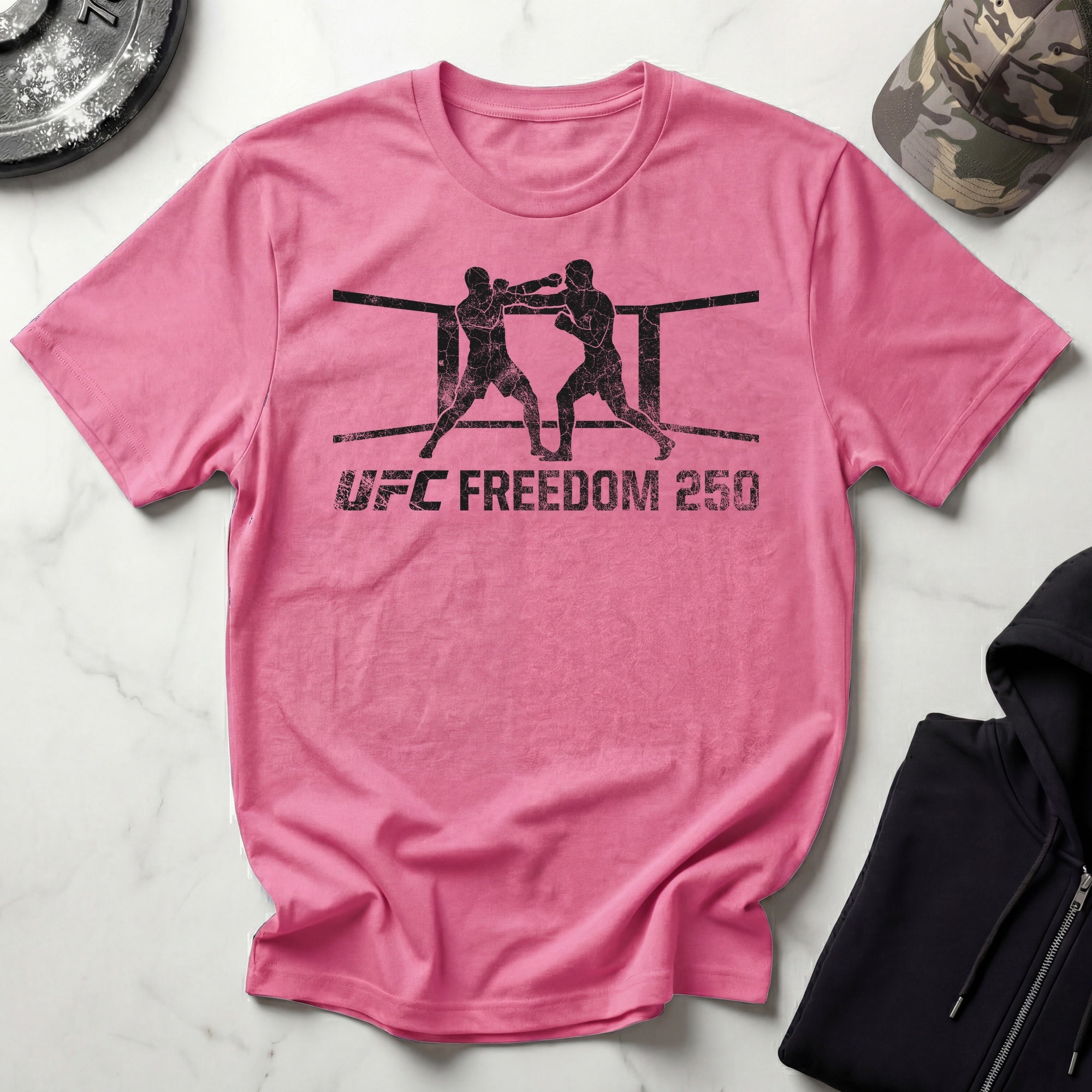 USA Freedom 250 Grunge Gym T-Shirt