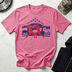USA Freedom 250 Graphic MMA Gym T-Shirt