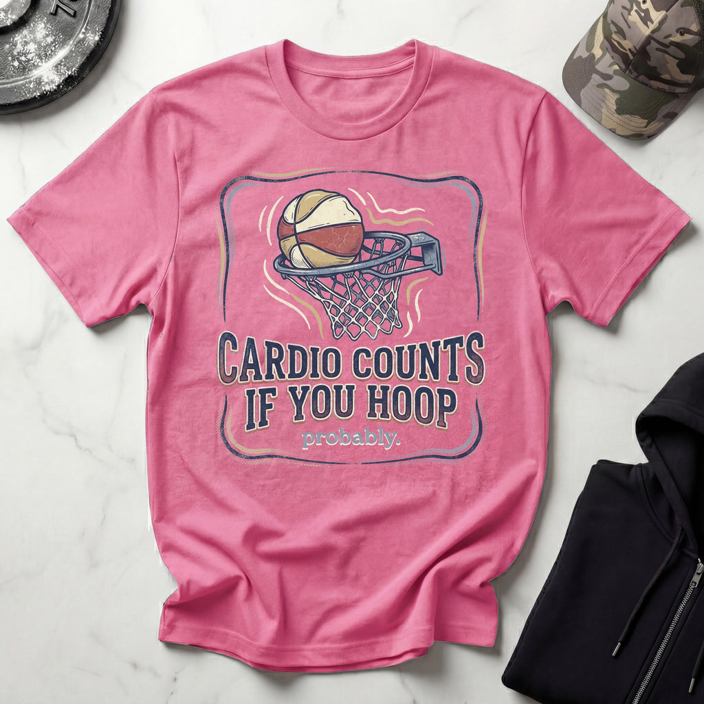 Cardio Basketball Hoop Vintage Gym T-Shirt