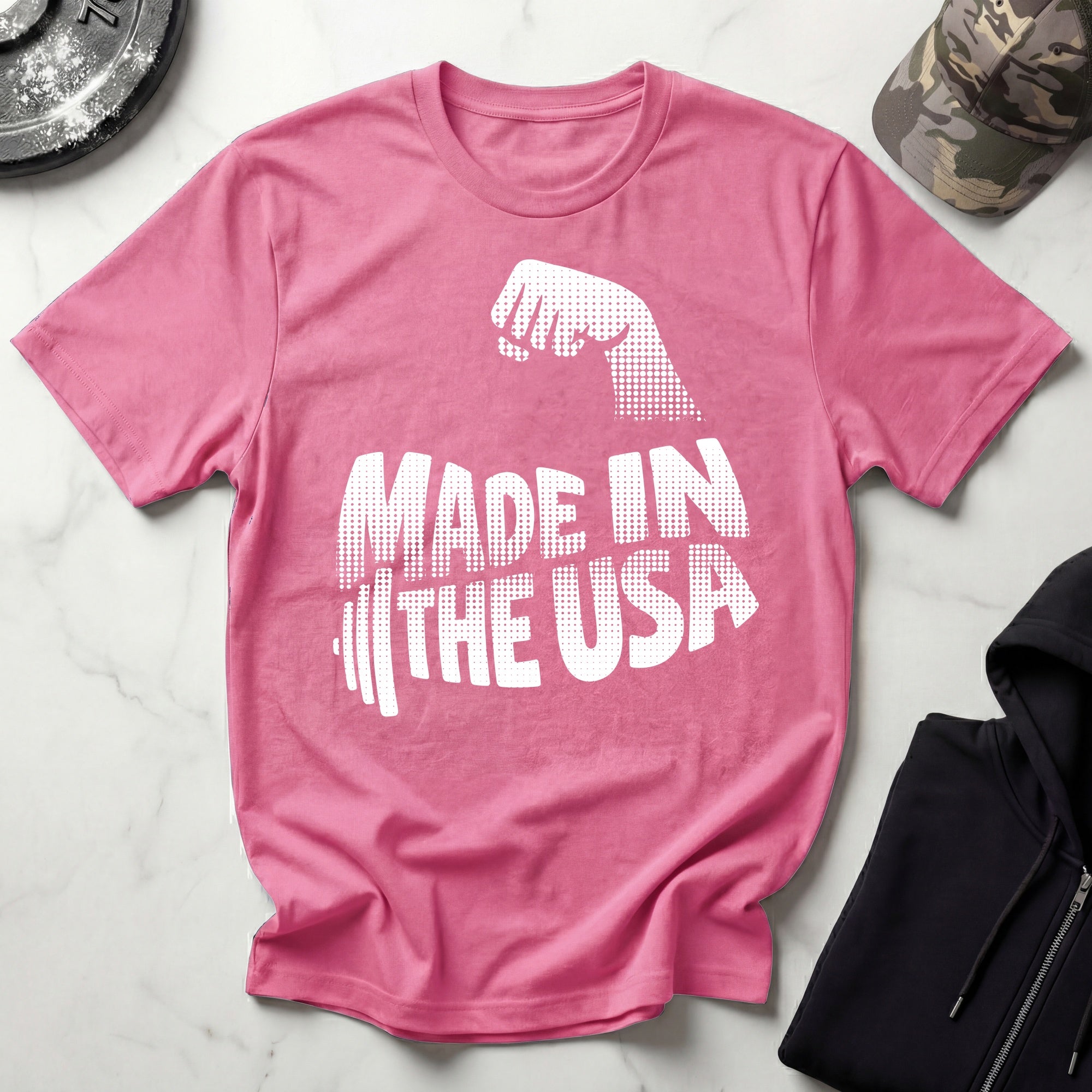 Weightlifting USA Vintage Graphic Gym T-Shirt