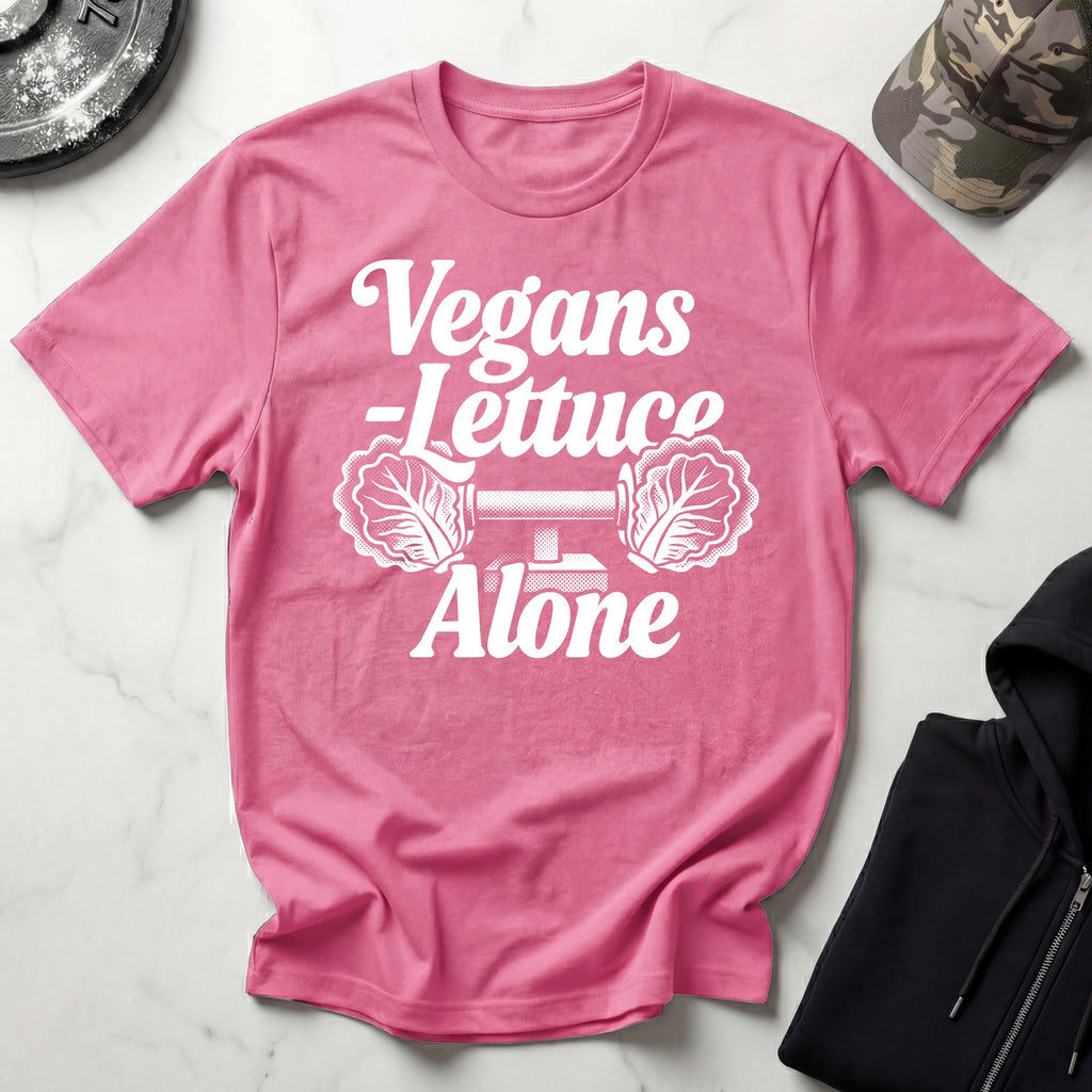 Vegans Lettuce Alone Vintage Gym T-Shirt