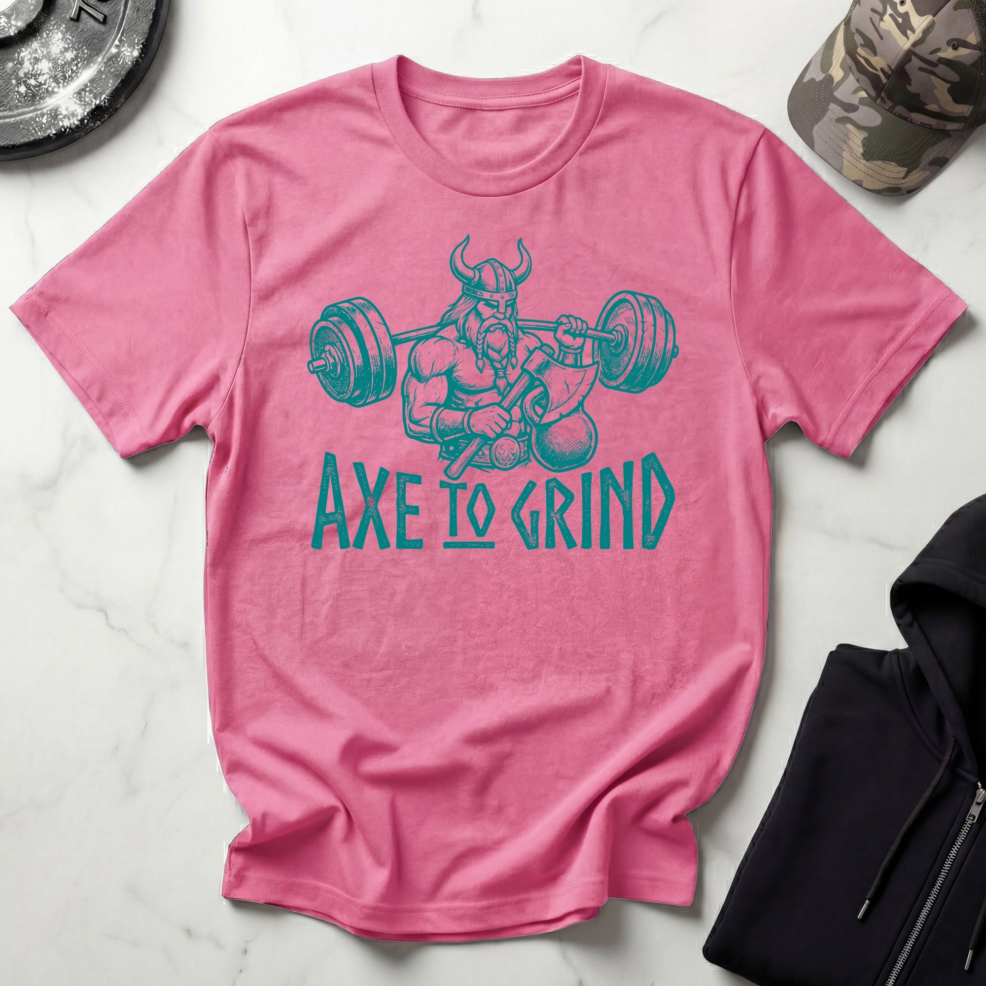 Axe to Grind Graphic Gym T-Shirt