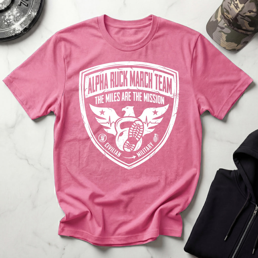 Alpha Ruck March Team Vintage Gym T-Shirt