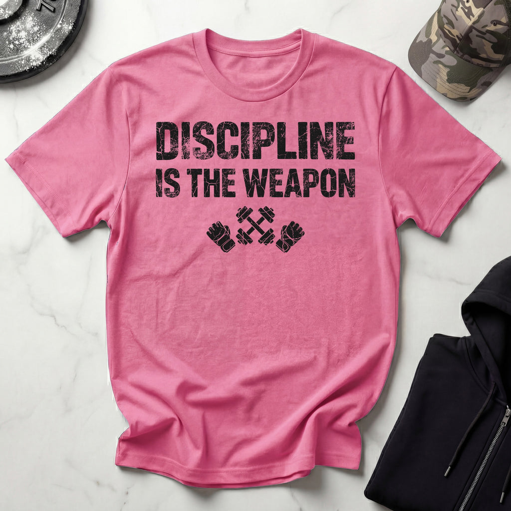 Weapons Discipline Bodybuilding Vintage Gym T-Shirt