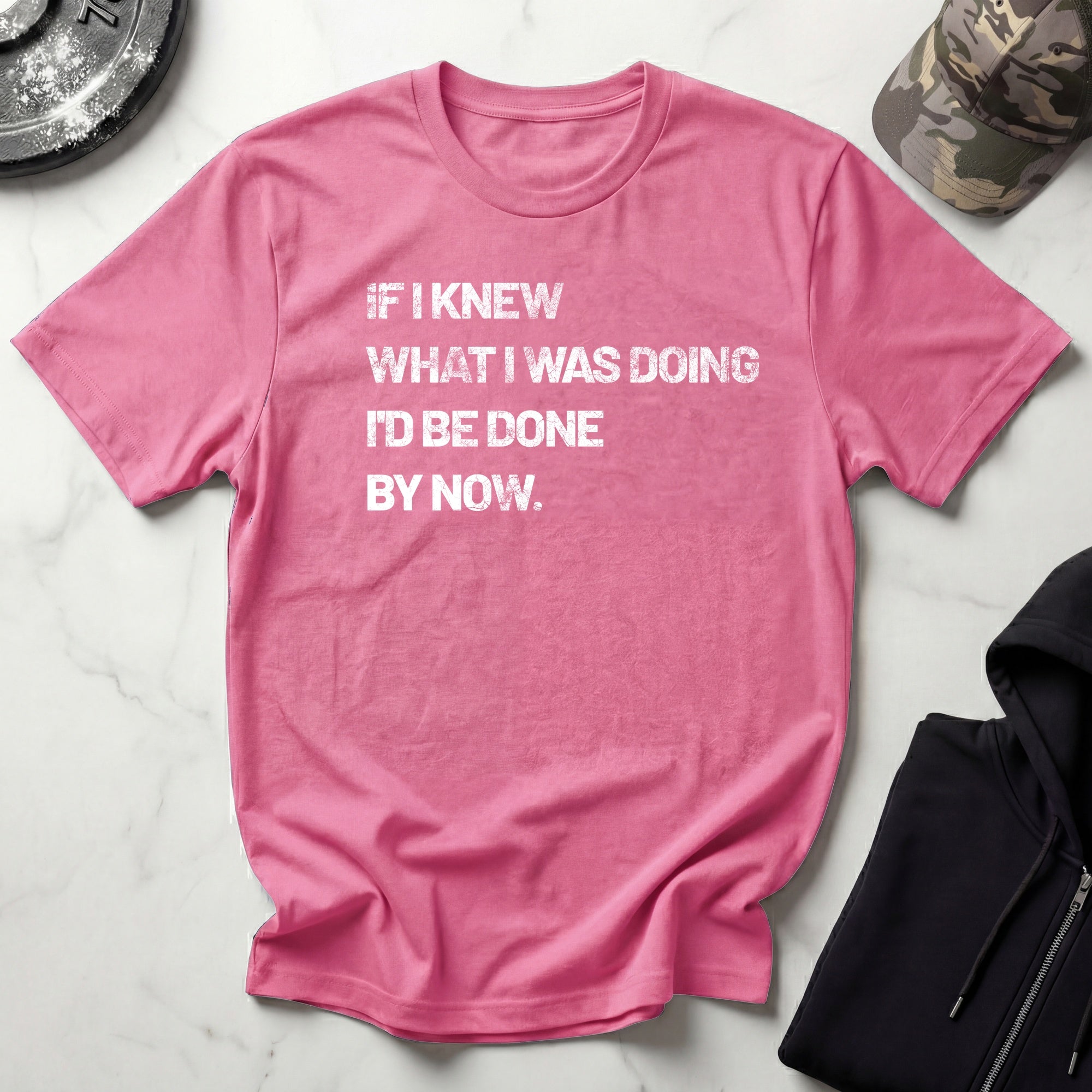 Wise Quote Typographic Retro Gym T-Shirt