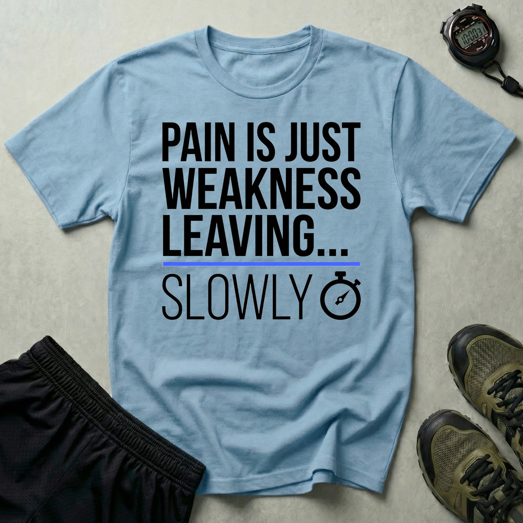 Pain Is Weakness Leaving The Body...Slowly Gym T-Shirt