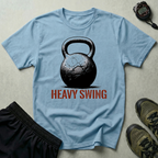 Heavy Swing Kettlebell Workout T-Shirt