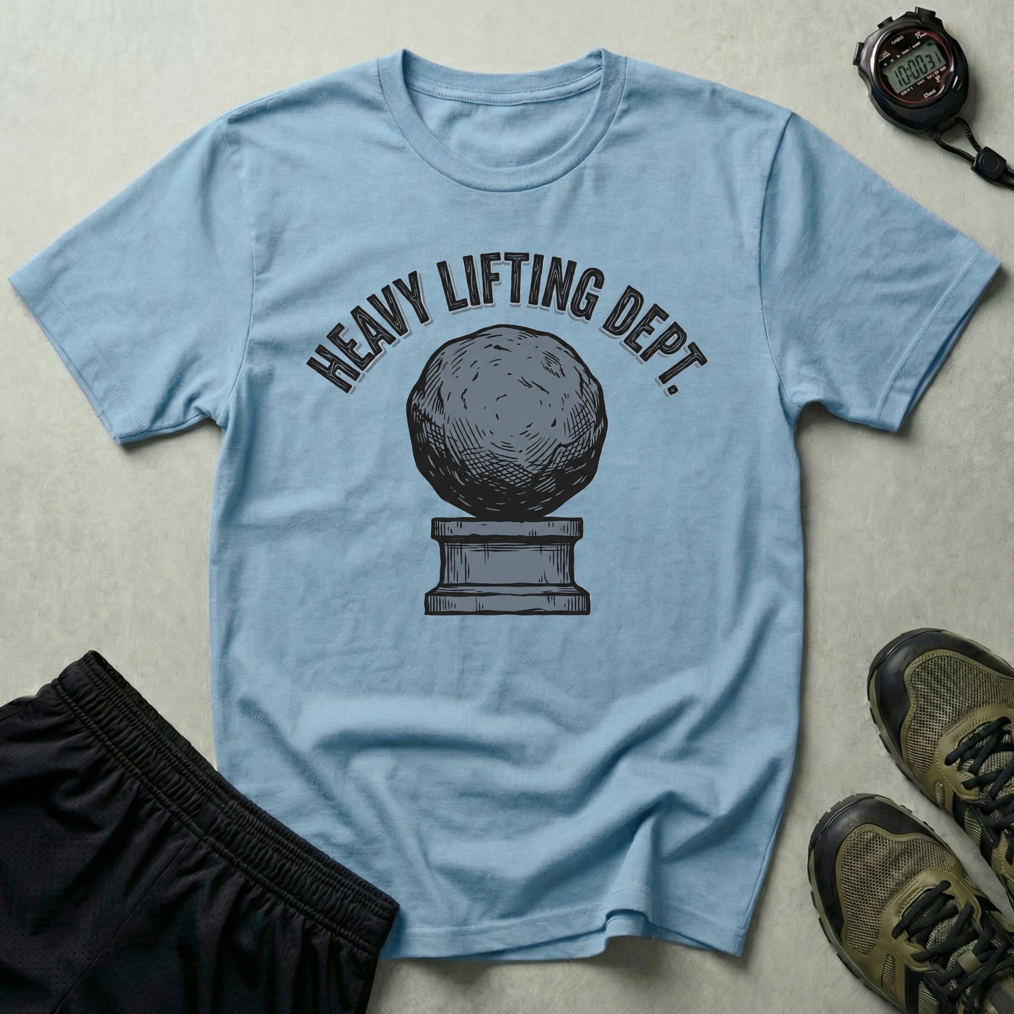 Heavy Lifting Department Gym T-Shirt
