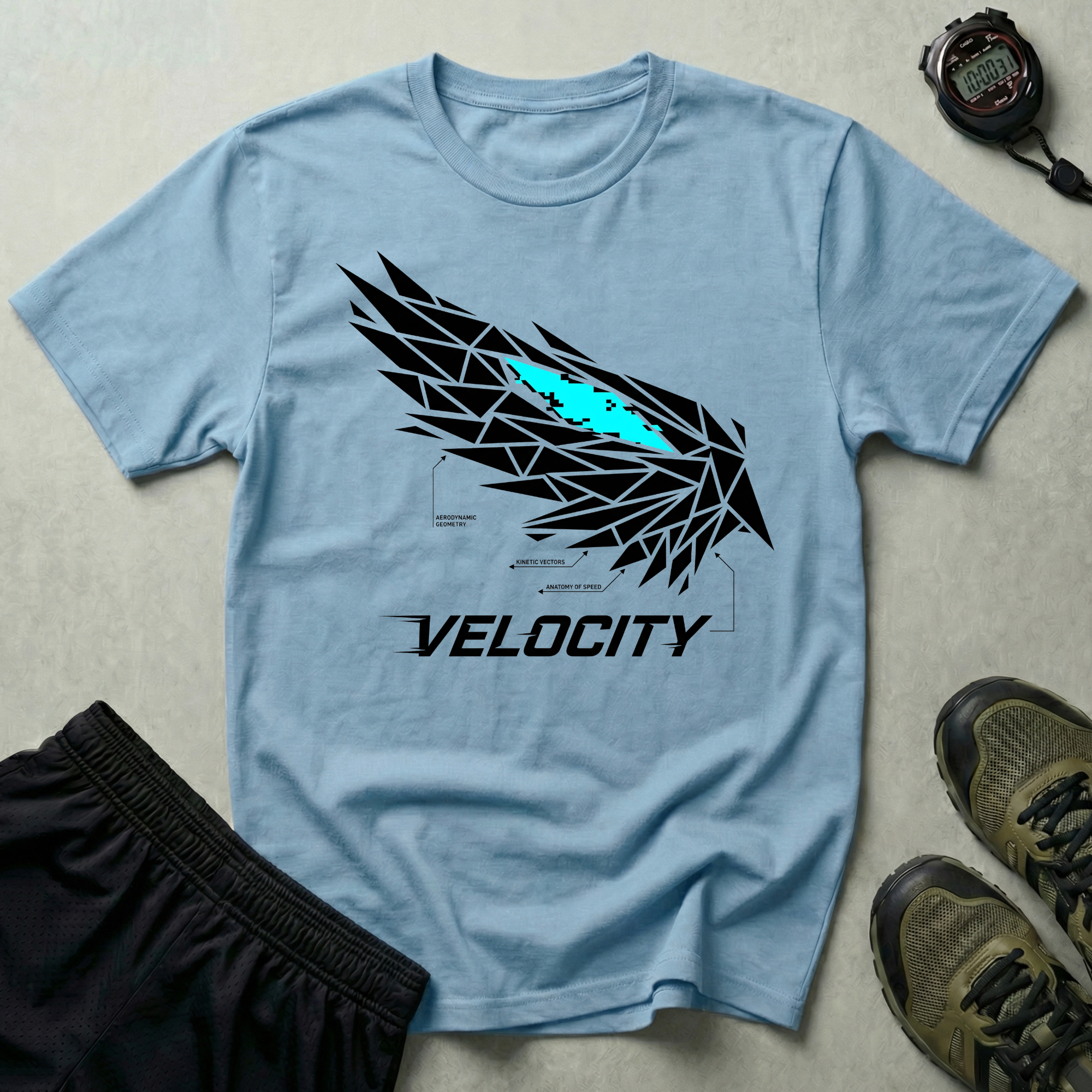 Velocity Glitch Gym T-Shirt