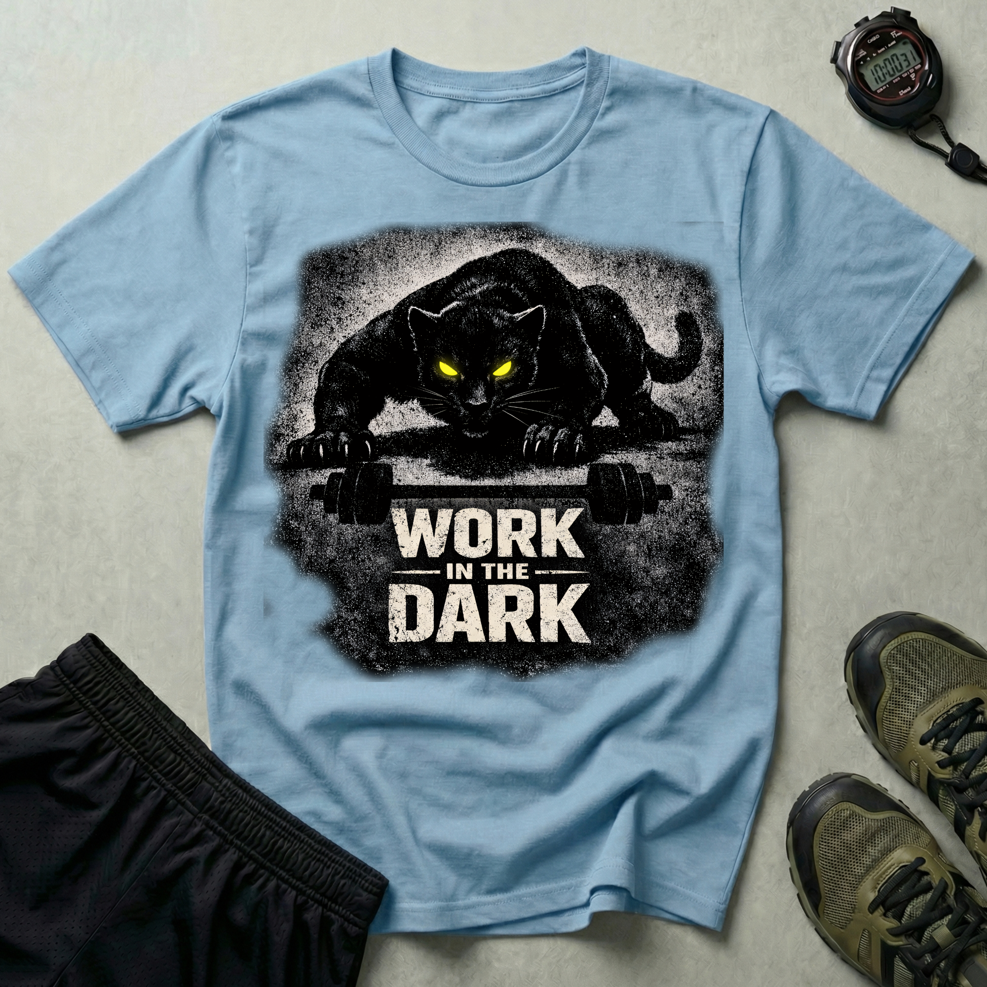 Work In The Dark Gym T-Shirt